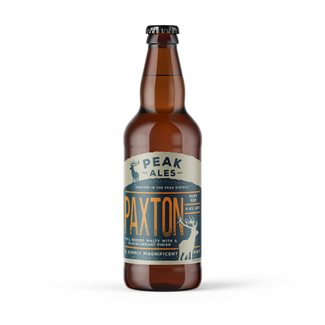 Paxton Ruby Red Beer By Peak Ales