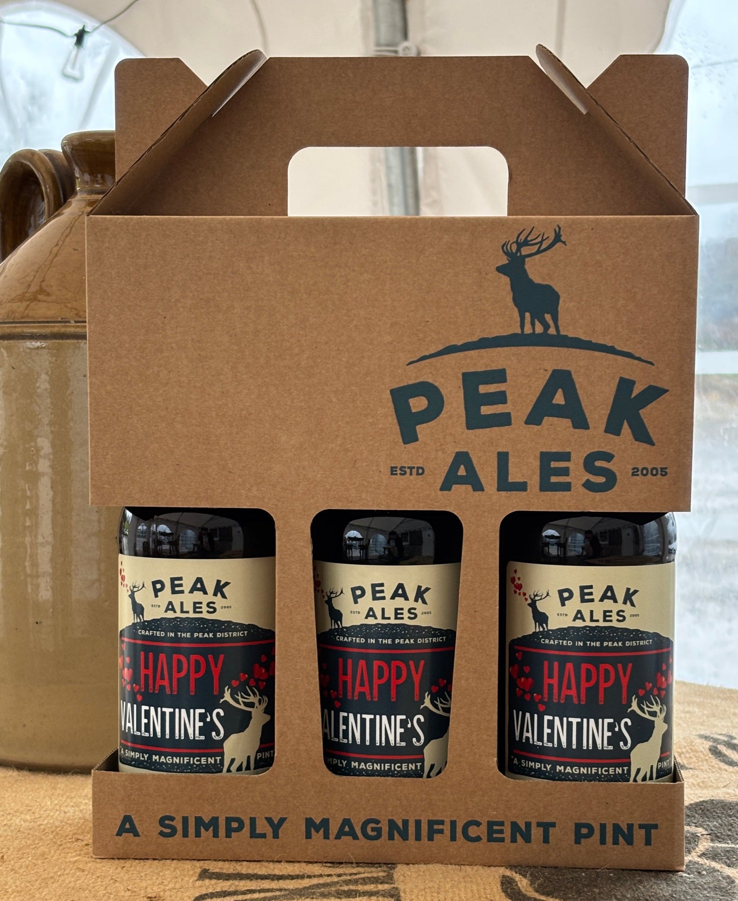 Happy Valentine's Beer Gift Set x 3 Bottles