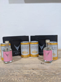 Contains 2 x Chatsworth Rose Pink Gin and Tonic Miniature Gift Sets