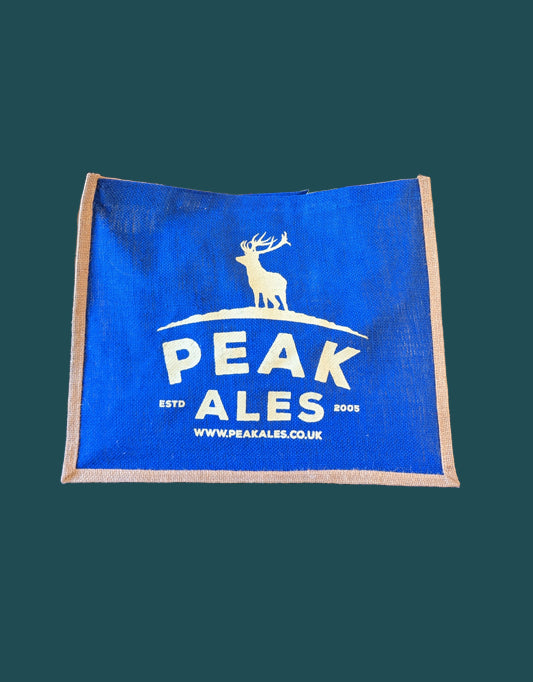 Peak Ales Jute Shopping Bag