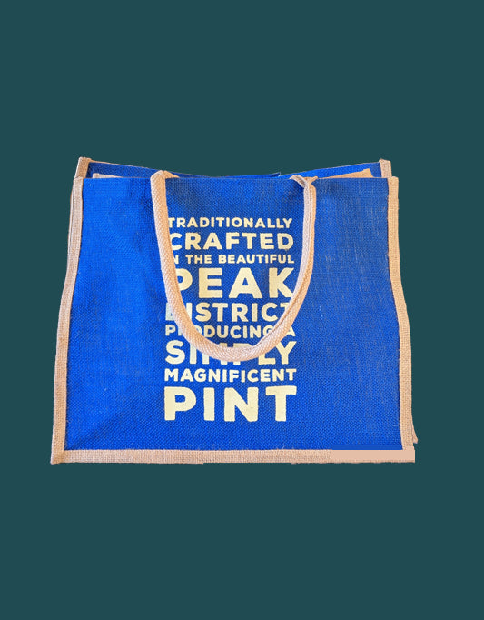 Peak Ales Jute Shopping Bag